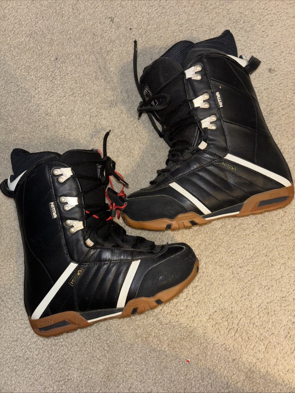 NITRO Men’s Rival Snowboard Boots Size 9